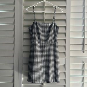 Wilfred Isabelle Mini Dress in Black Gingham